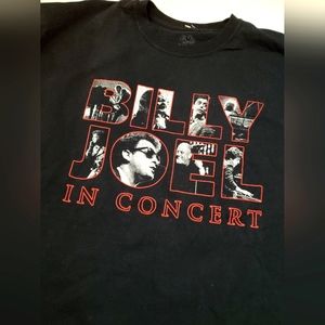 Billy Joel in Concert 2017 Adult Unisex Graphic Short Sleeve T-Shirt Size 2X